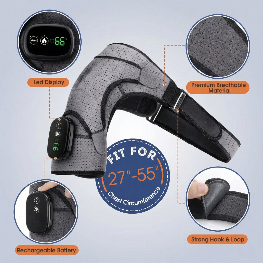Electric Heated Shoulder Massager