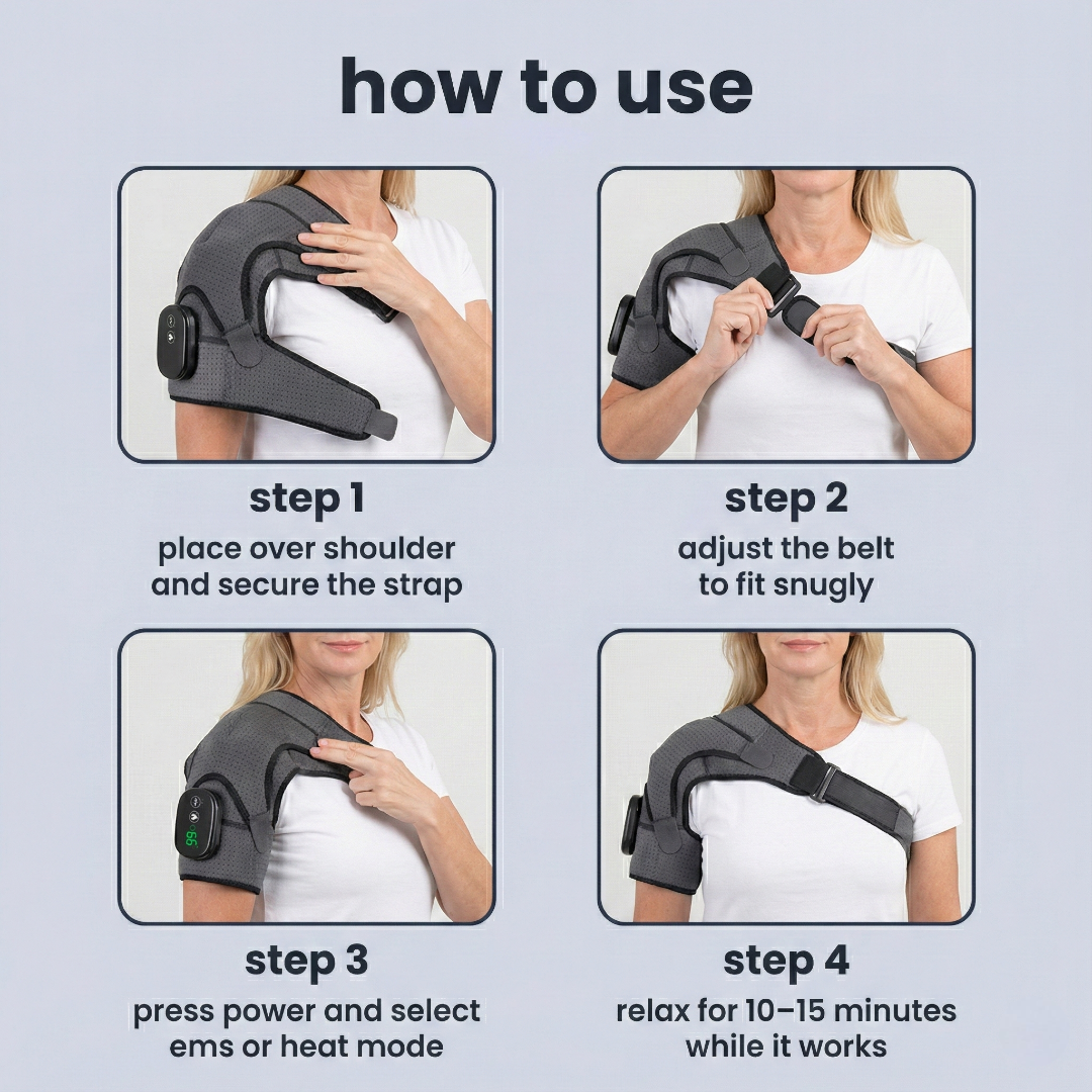 Electric Heated Shoulder Massager