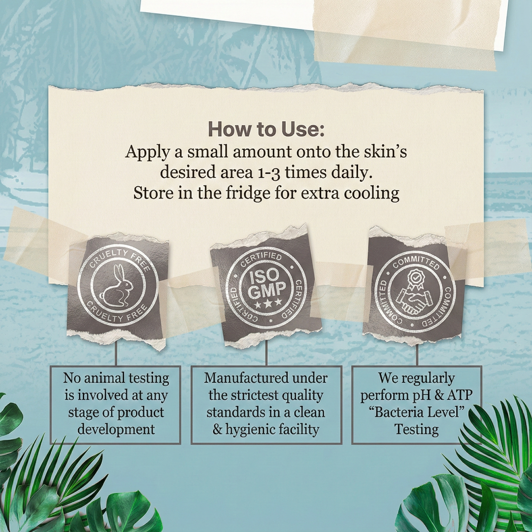 Natural Eczema & Psoriasis Relief Cream – Sea Moss & Oatmeal