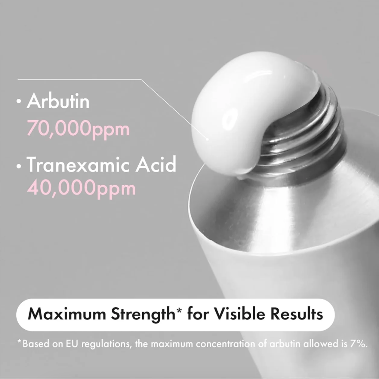 FavoPrime™ Arbutin 7% + Tranexamic Acid 4% Cream