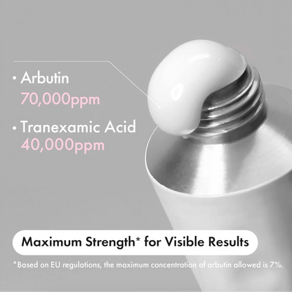 FavoPrime™ Arbutin 7% + Tranexamic Acid 4% Cream